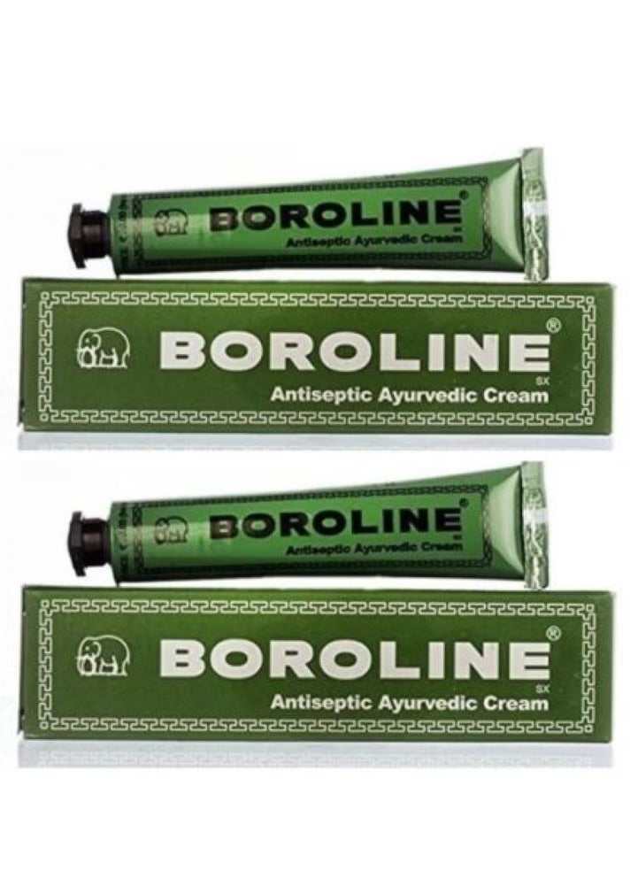 BOROLINE Antiseptic Ayurvedic Cream 20g 2Pcs - Image 1